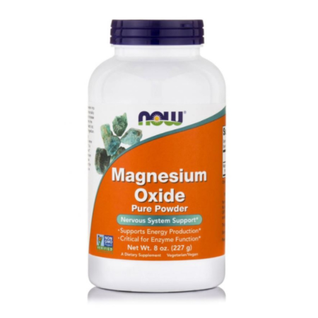 Now Foods Magnesium Oxide Powder 227gr