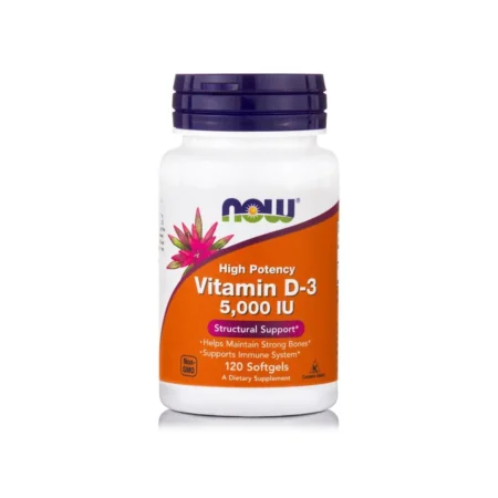 Now Foods Vitamin D3 5000IU 120softgels
